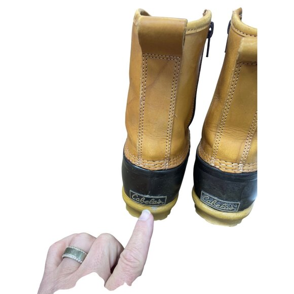 Cabelas Womens Thinsulate Brown Duck Winter Boots Sz 7 SKU 9481 - Picture 11 of 16